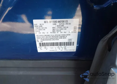 2020 Ford Explorer Xlt из США, поврежденный, VIN 1FMSK8DH0LGA21553